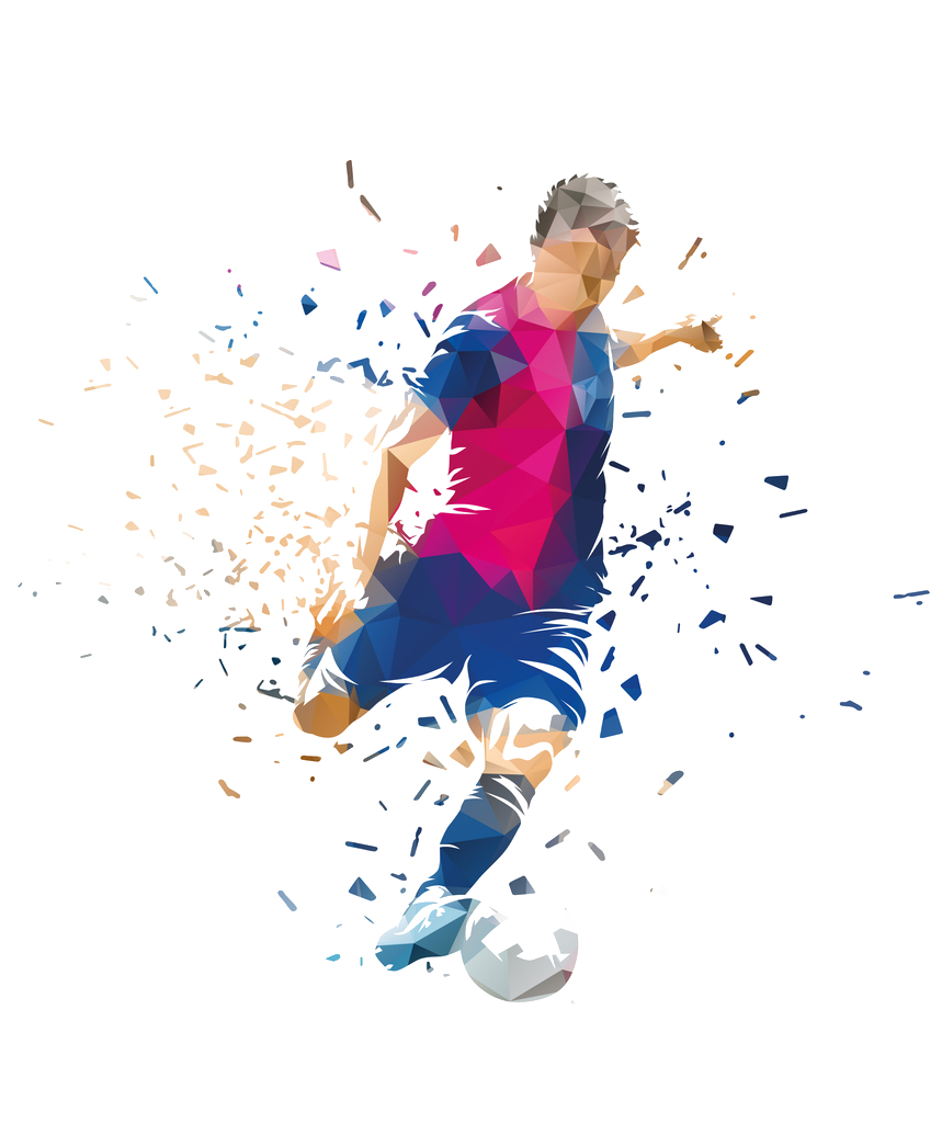 Man with a football